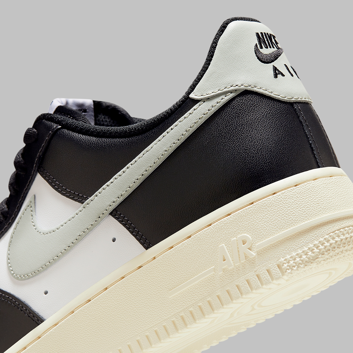 Nike Air Force 1 Low Black/Grey: Sự hòa quyện màu đen và xám trong thiết kế tinh tế - 7
