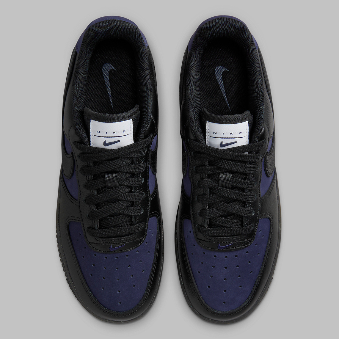 Nike Air Force 1 Low Black/Indigo: Phiên bản mới với gam màu huyền bí và chất liệu cao cấp! - 6