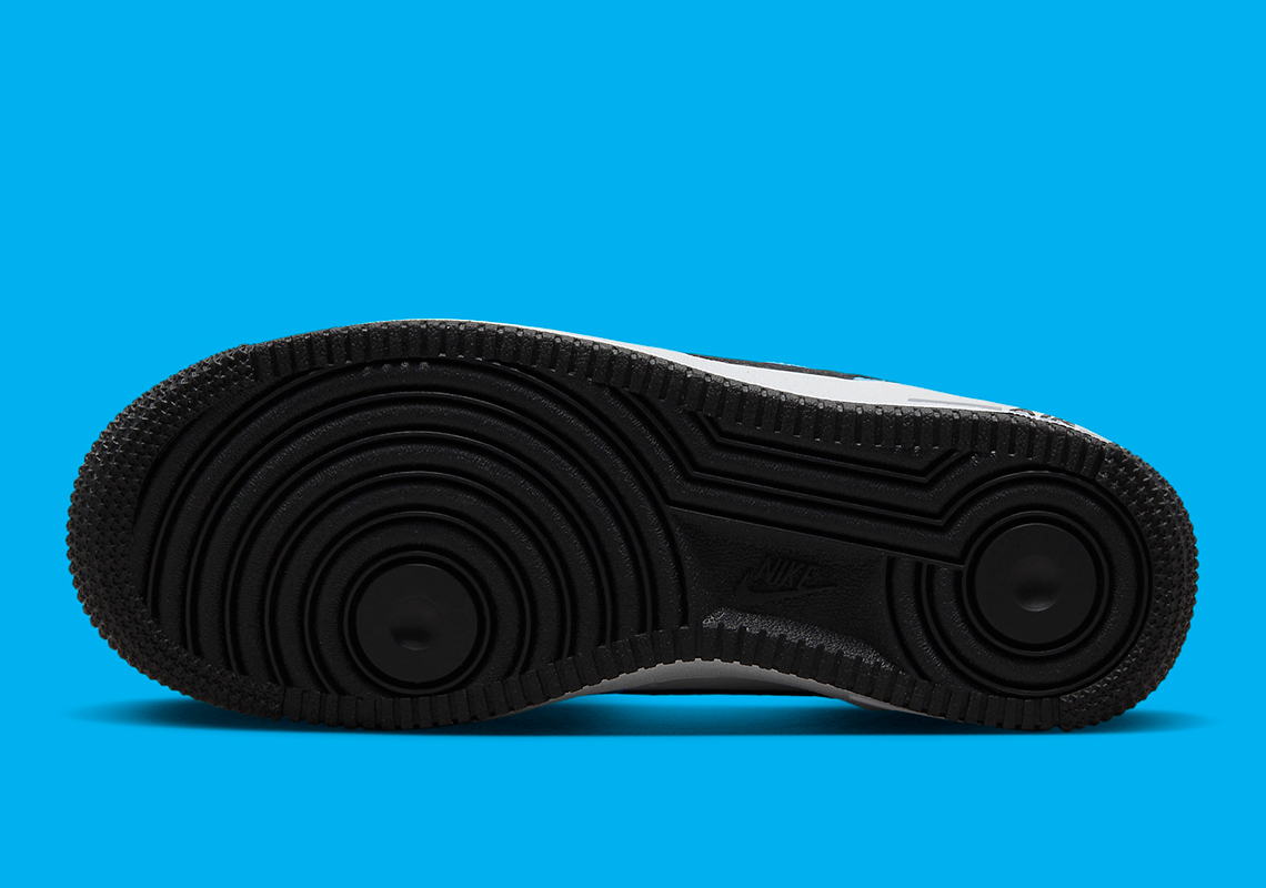 Nike Air Force 1 Low cho trẻ em được phối màu Dark Powder Blue và Black - 6