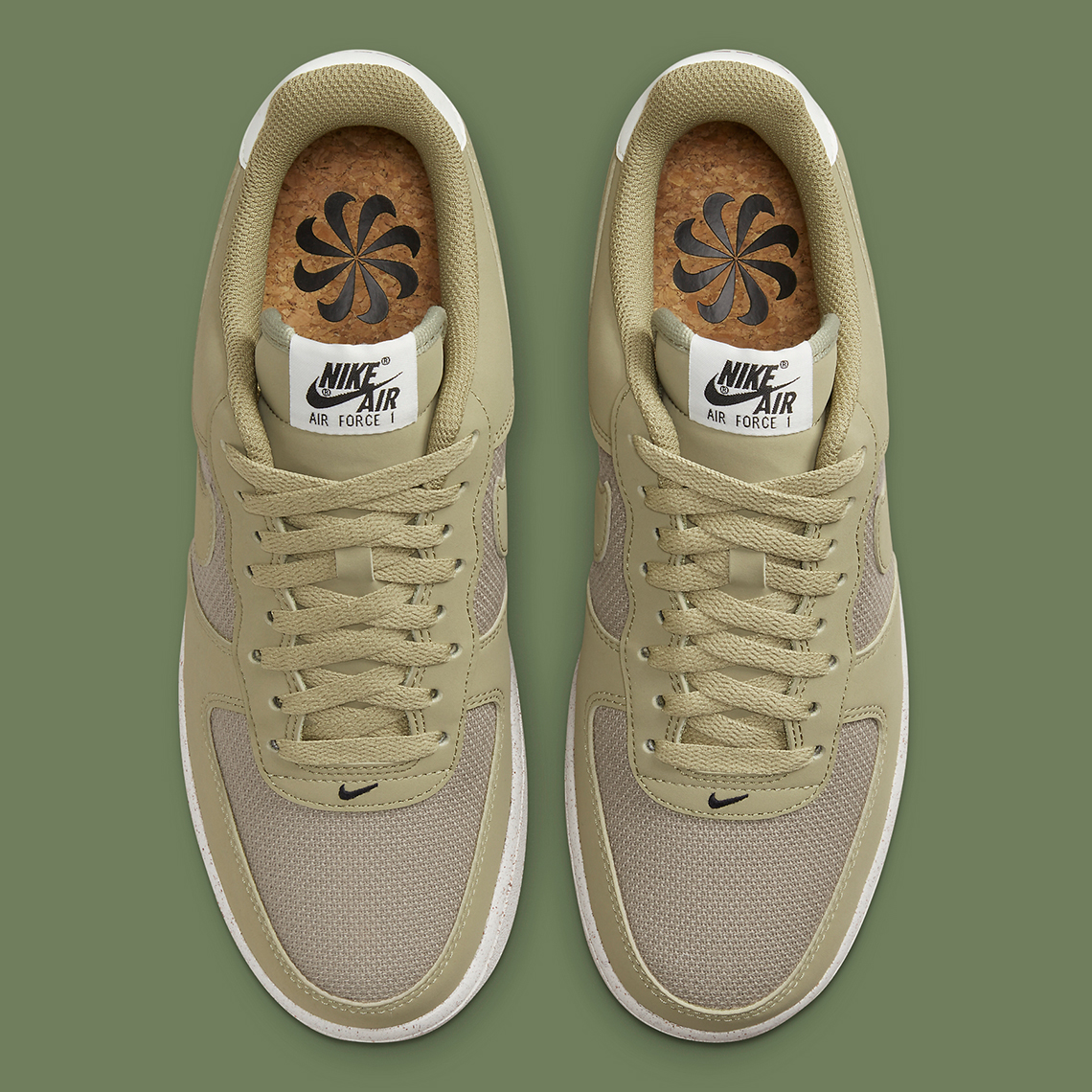 Nike Air Force  1 Low Next Nature với vẻ ngoài màu ô liu - 4