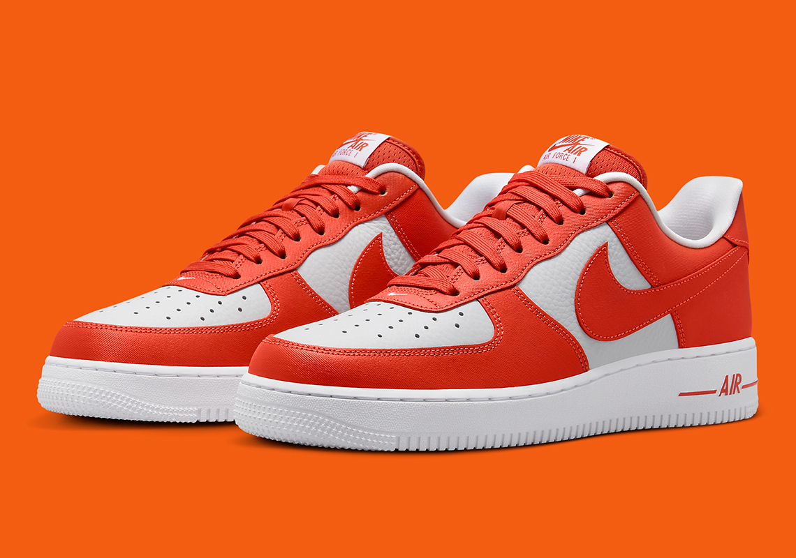 Nike Air Force 1 Low Orange Sport Canvas: Sự Kết Hợp Nghệ Thuật Cho Mùa Đông! - 1