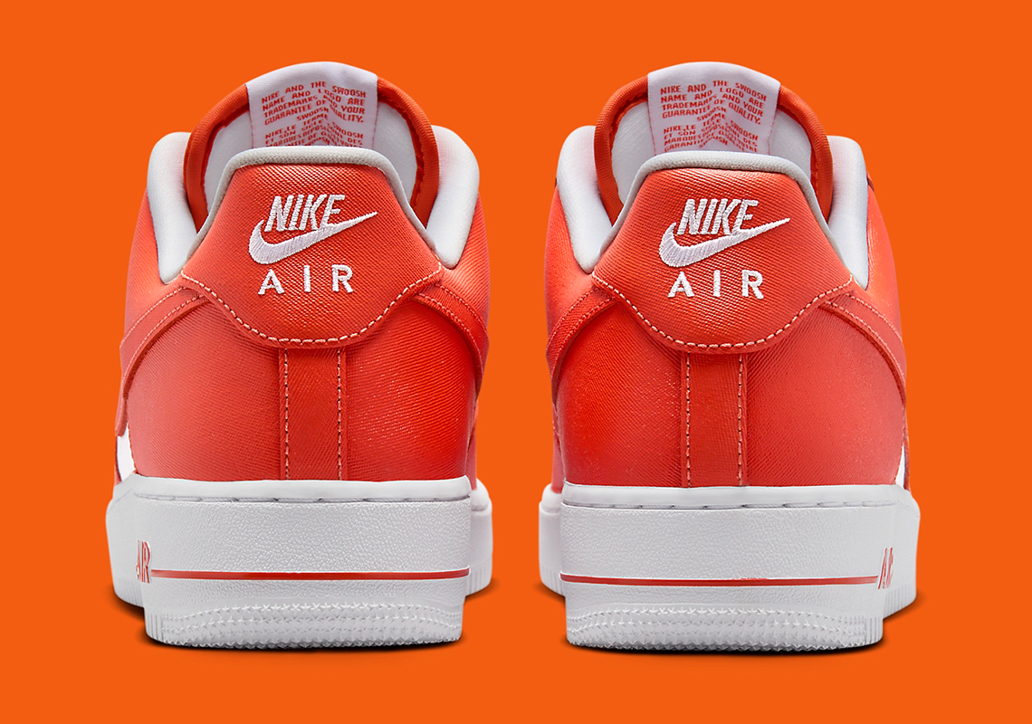 Nike Air Force 1 Low Orange Sport Canvas: Sự Kết Hợp Nghệ Thuật Cho Mùa Đông! - 11