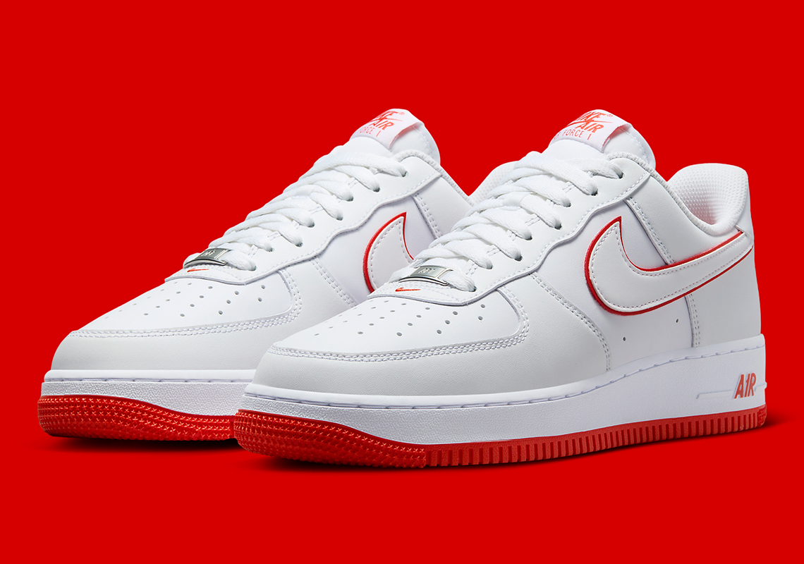 Nike Air Force 1 Low 'Picante Red': Sự pha trộn màu sắc độc đáo trên phiên bản mới của biểu tượng AF-1 - 1