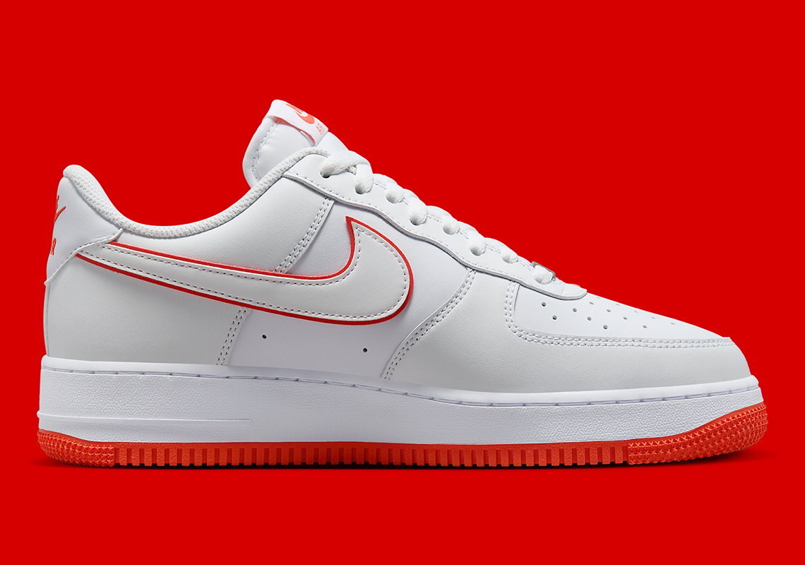Nike Air Force 1 Low 'Picante Red': Sự pha trộn màu sắc độc đáo trên phiên bản mới của biểu tượng AF-1 - 3