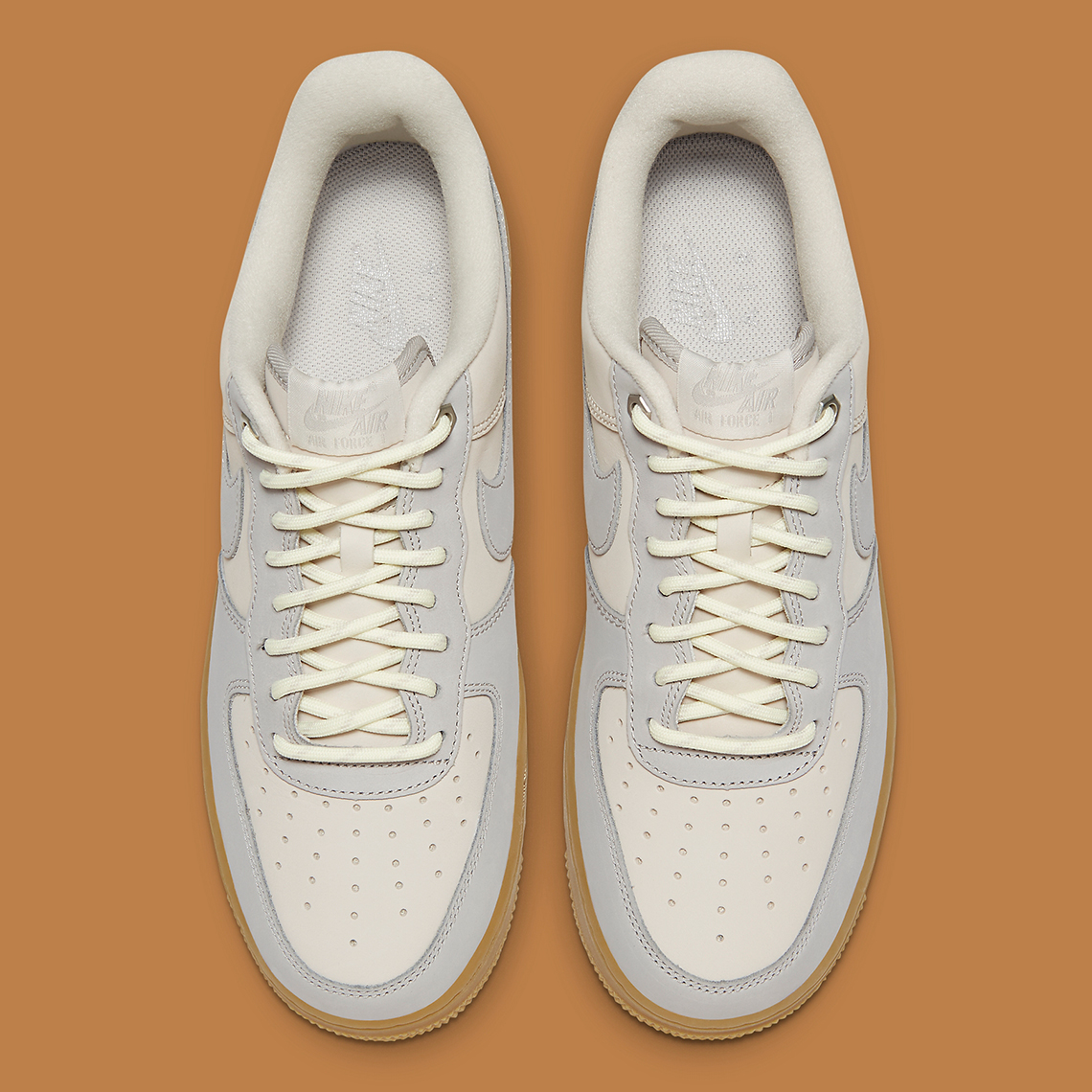 Nike Air Force 1 Low sẵn sàng cho mùa hè với phần trên màu trắng và đế gum - 4