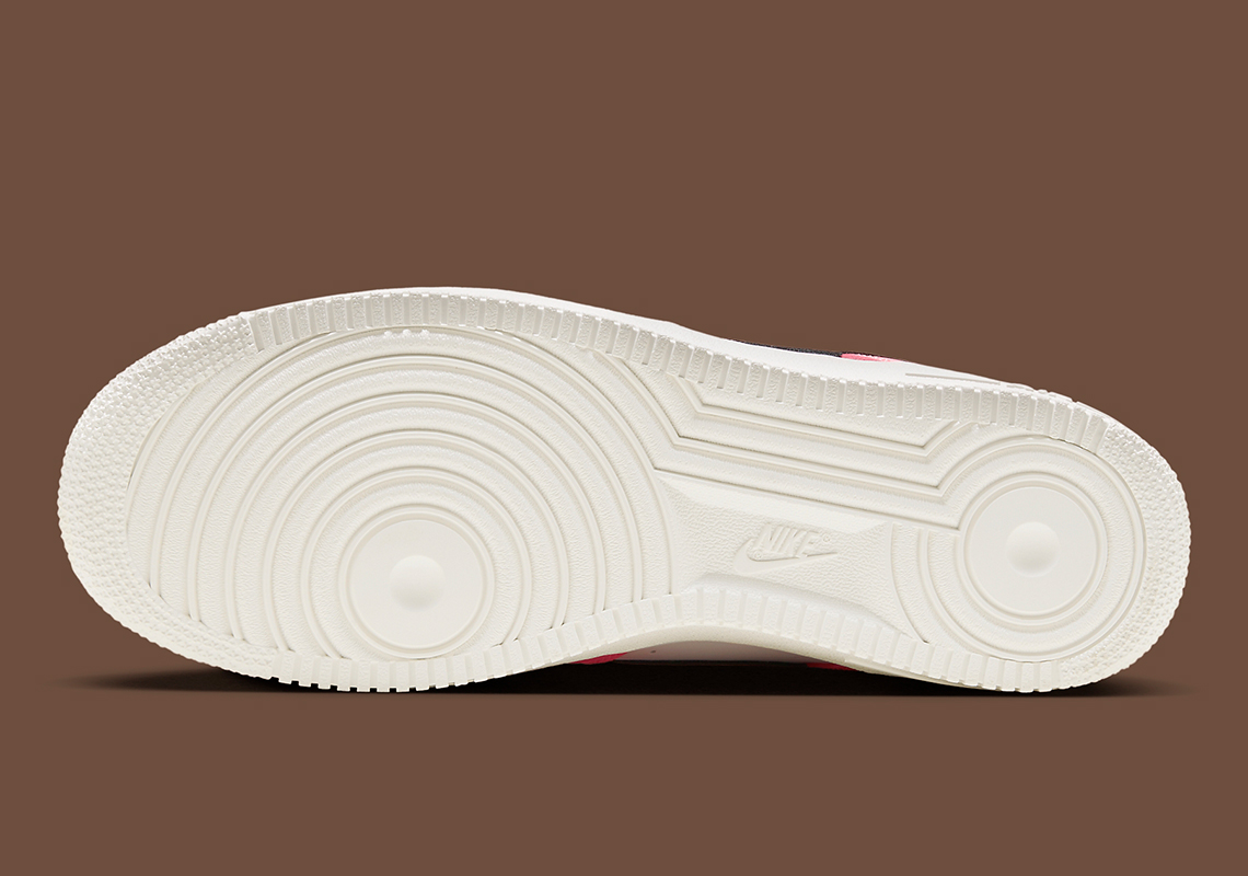 Nike Air Force 1 Low - Sự kết hợp mới màu hồng và nâu: Như kem Neapolitan trên đôi giày kỷ niệm 40 năm - 6