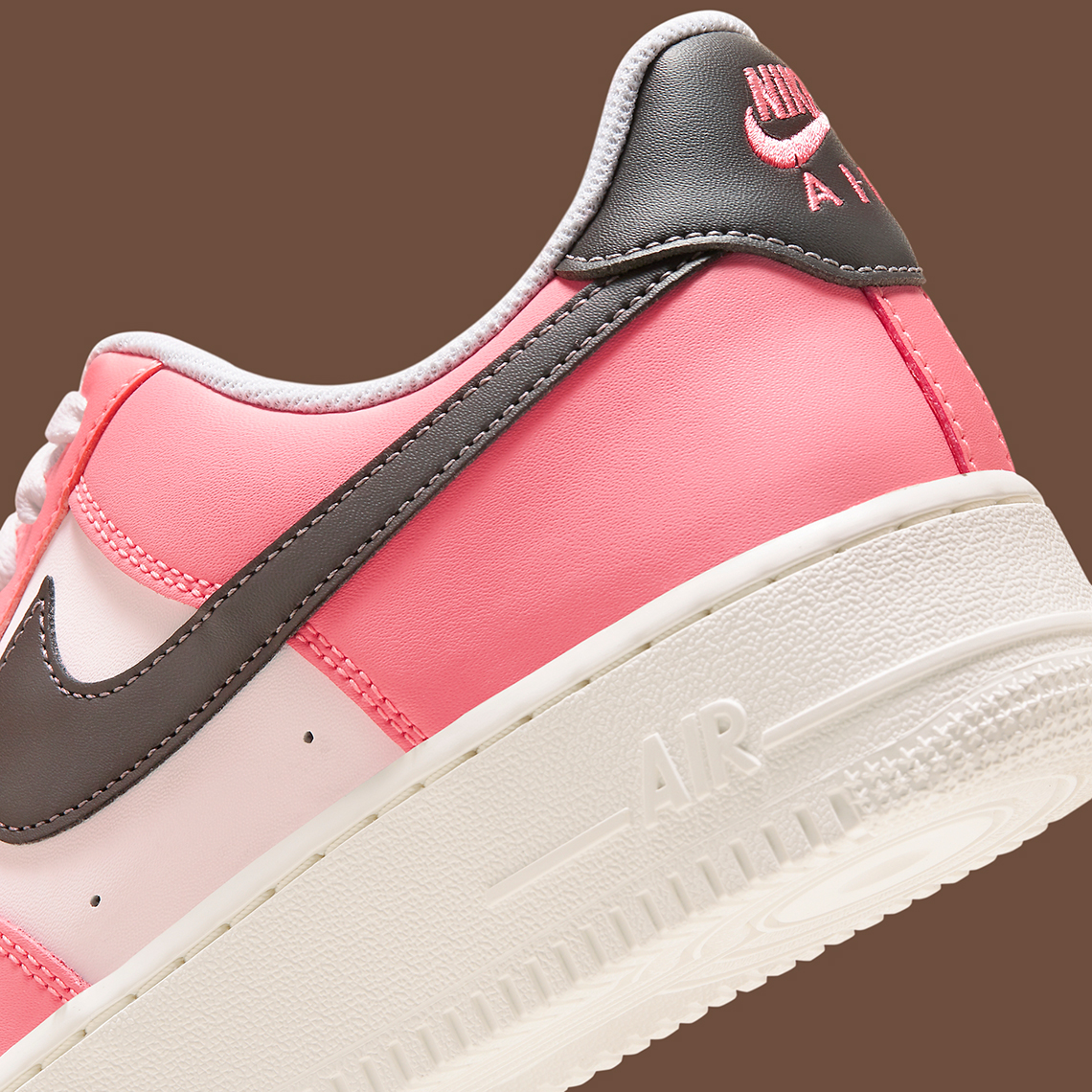 Nike Air Force 1 Low - Sự kết hợp mới màu hồng và nâu: Như kem Neapolitan trên đôi giày kỷ niệm 40 năm - 8