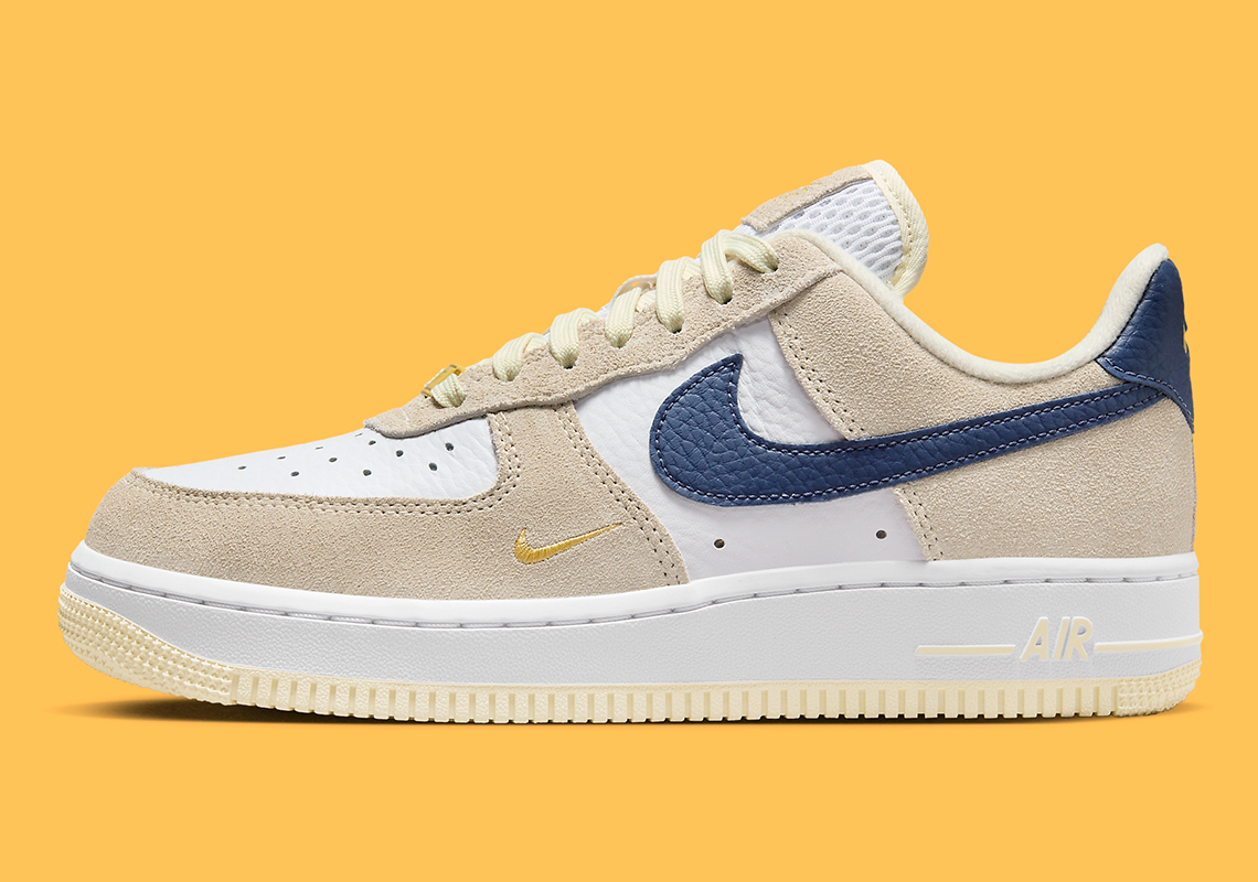 Nike Air Force 1 Low Tan/Navy: Phiên bản mới với phối màu độc đáo cho mùa hè - 2