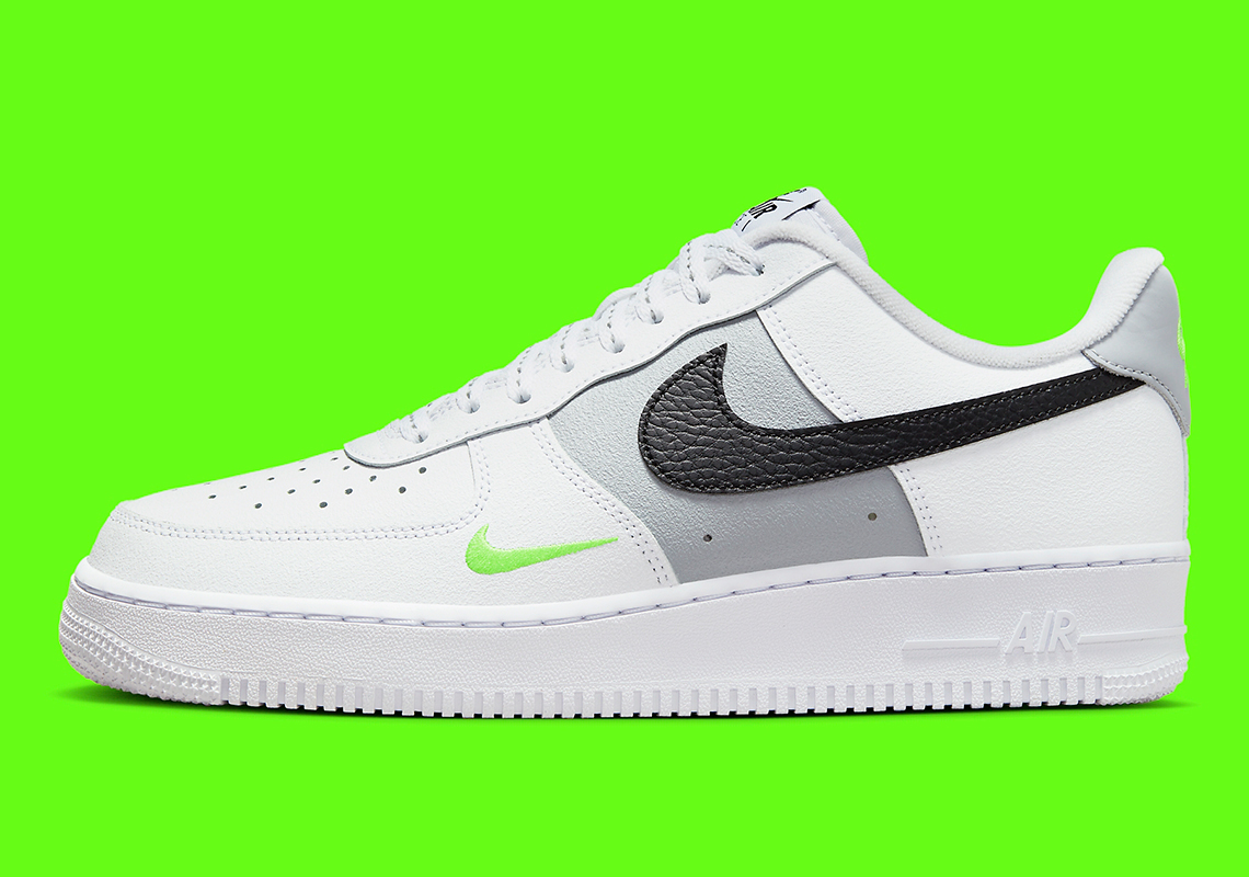 Nike Air Force 1 Low White/Volt: Phiên bản mới với Swoosh đặc trưng và gam màu tươi sáng! - 2