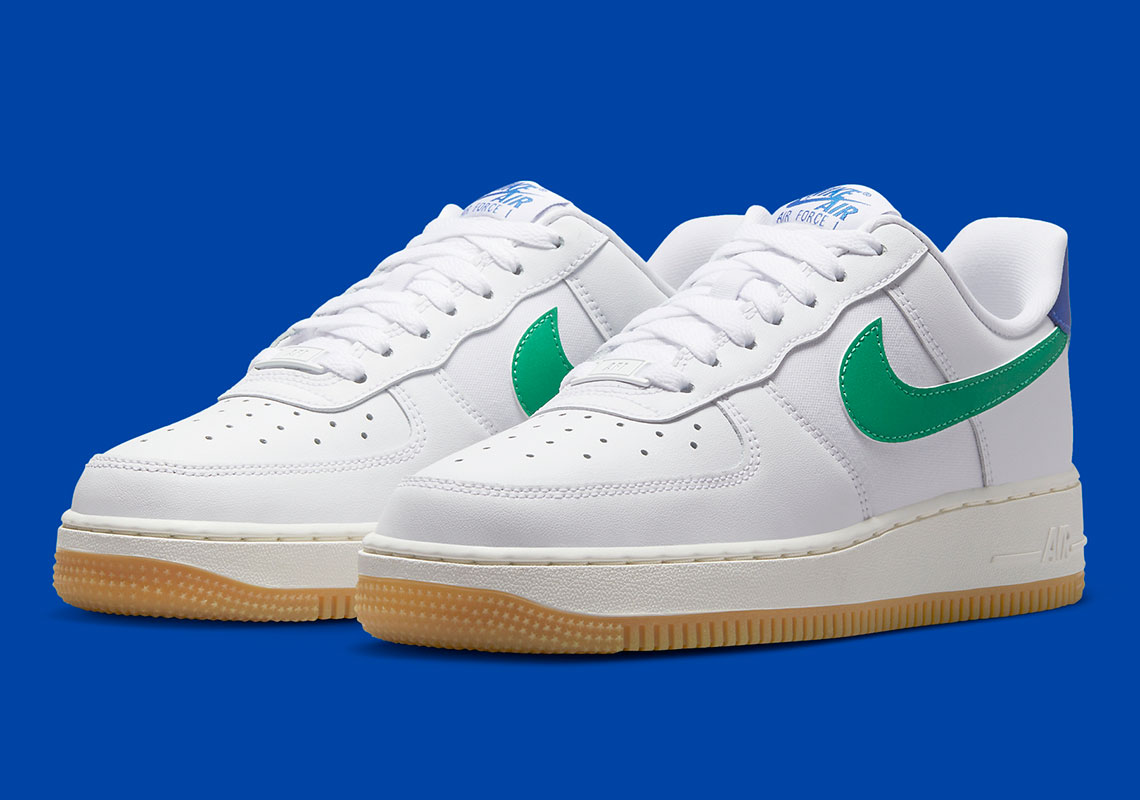 Nike Air Force 1 Low Womens Stadium Green được bổ xung đế cao xu - 1