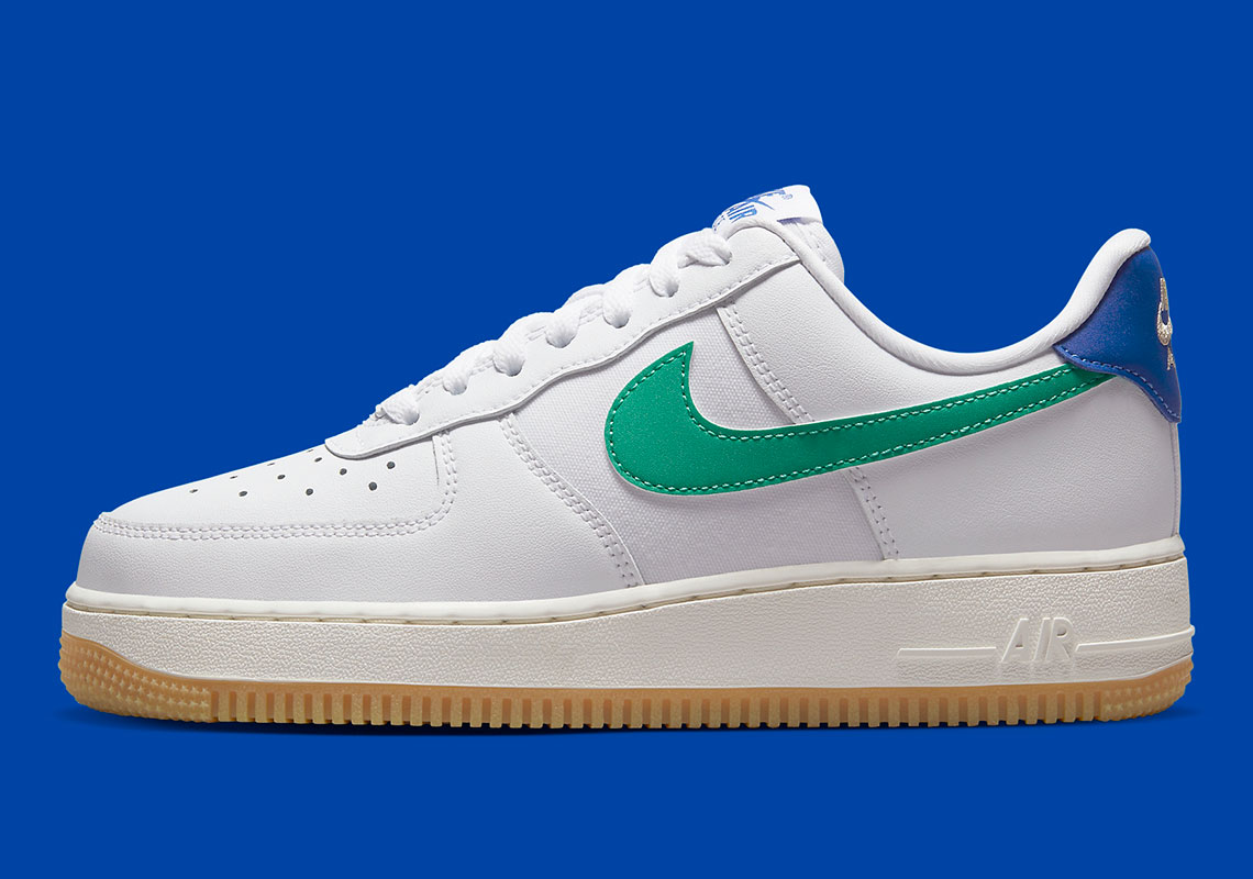 Nike Air Force 1 Low Womens Stadium Green được bổ xung đế cao xu - 2