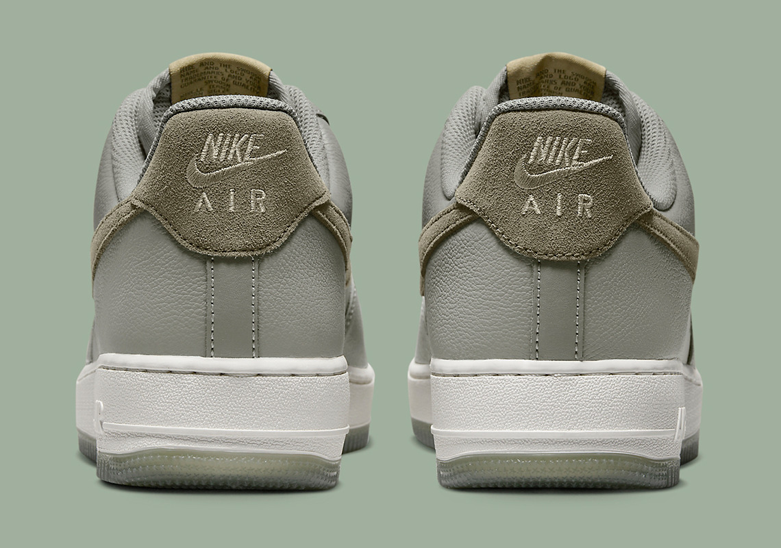 Nike Air Force 1 Medium Olive/Dark Stucco - Mùa Thu Đã Đến! - 12