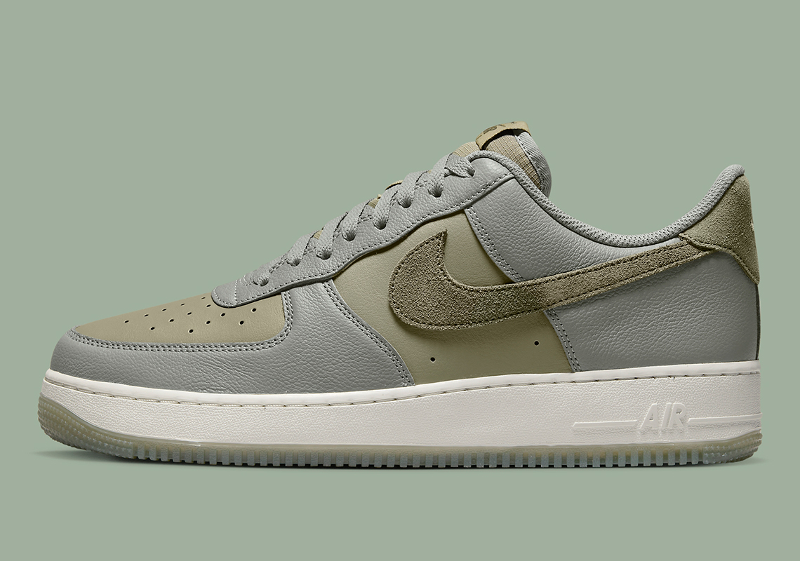 Nike Air Force 1 Medium Olive/Dark Stucco - Mùa Thu Đã Đến! - 2