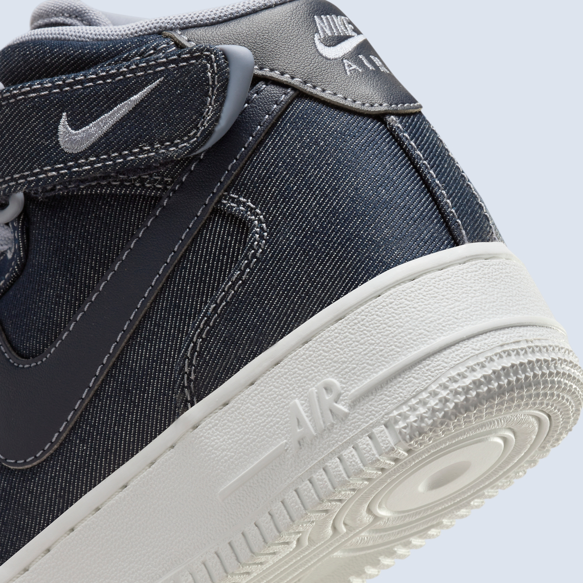 Nike Air Force 1 Mid 'Denim': - 16