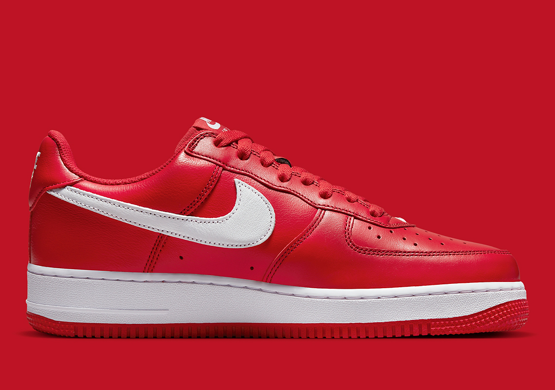 Nike Air Force 1 mới nhất với màu University Red - 3