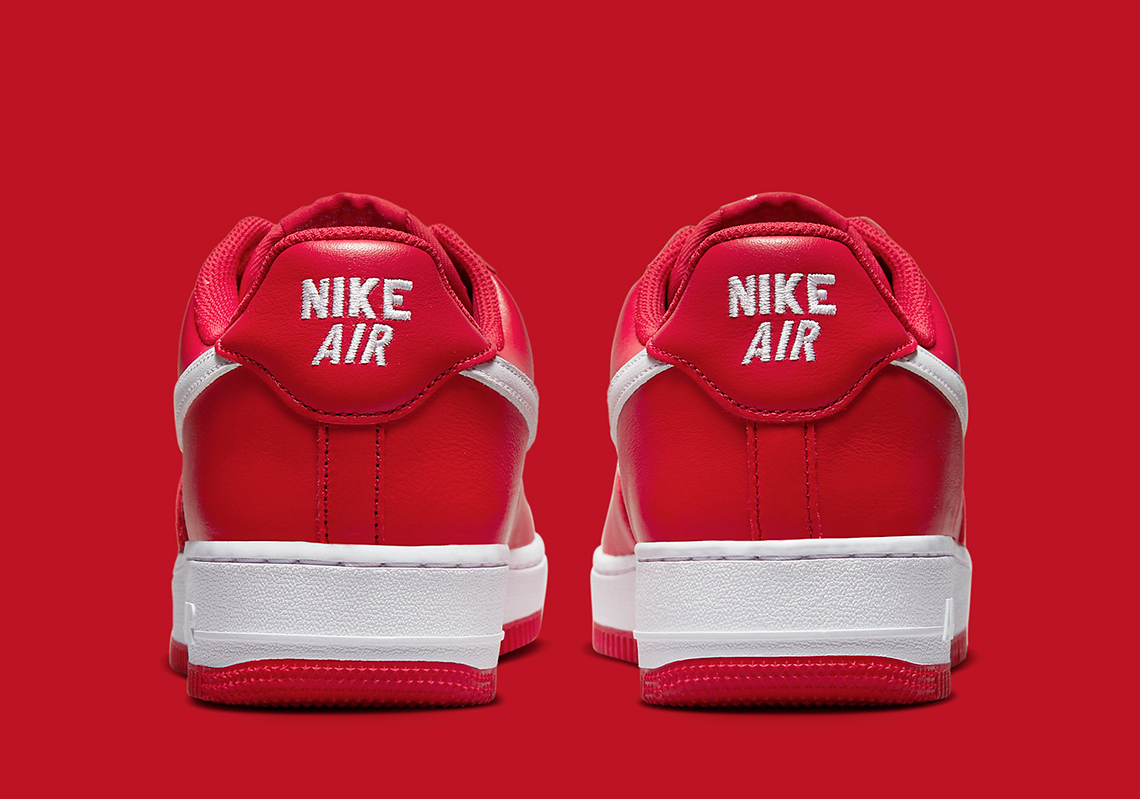 Nike Air Force 1 mới nhất với màu University Red - 5