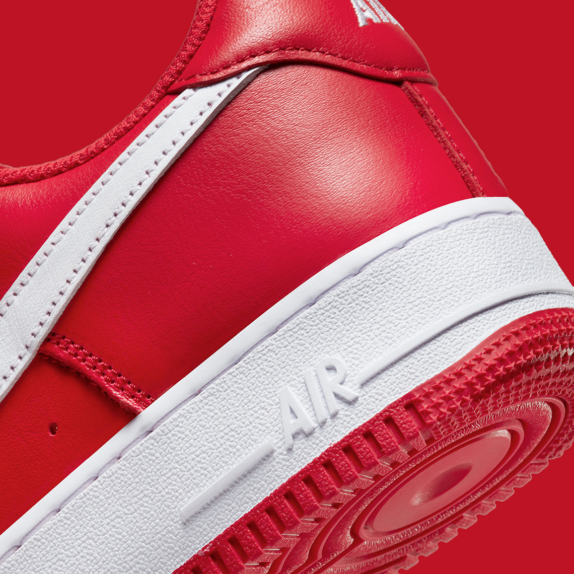 Nike Air Force 1 mới nhất với màu University Red - 7