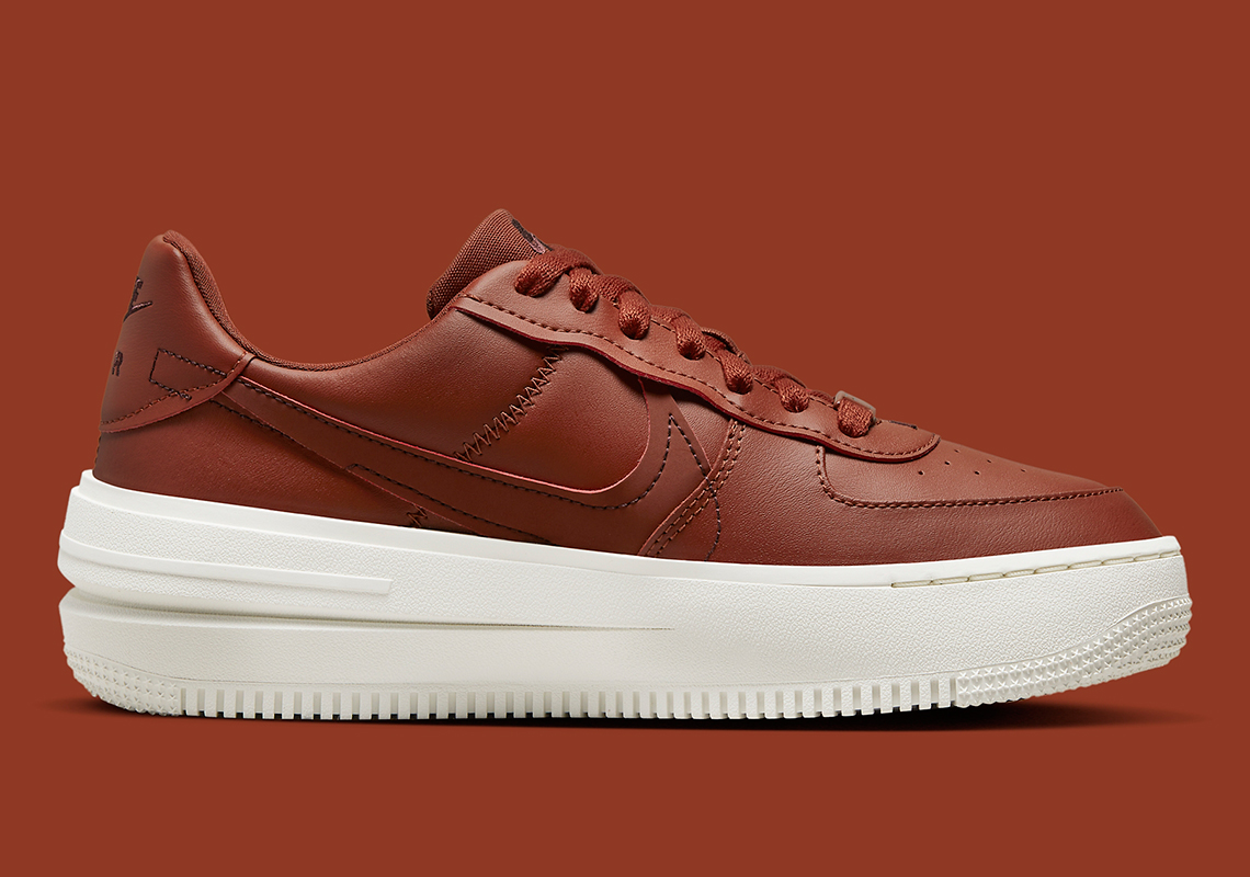 Nike Air Force 1 PLATFORM được phủ lên bởi gam màu Mars Stone - 3