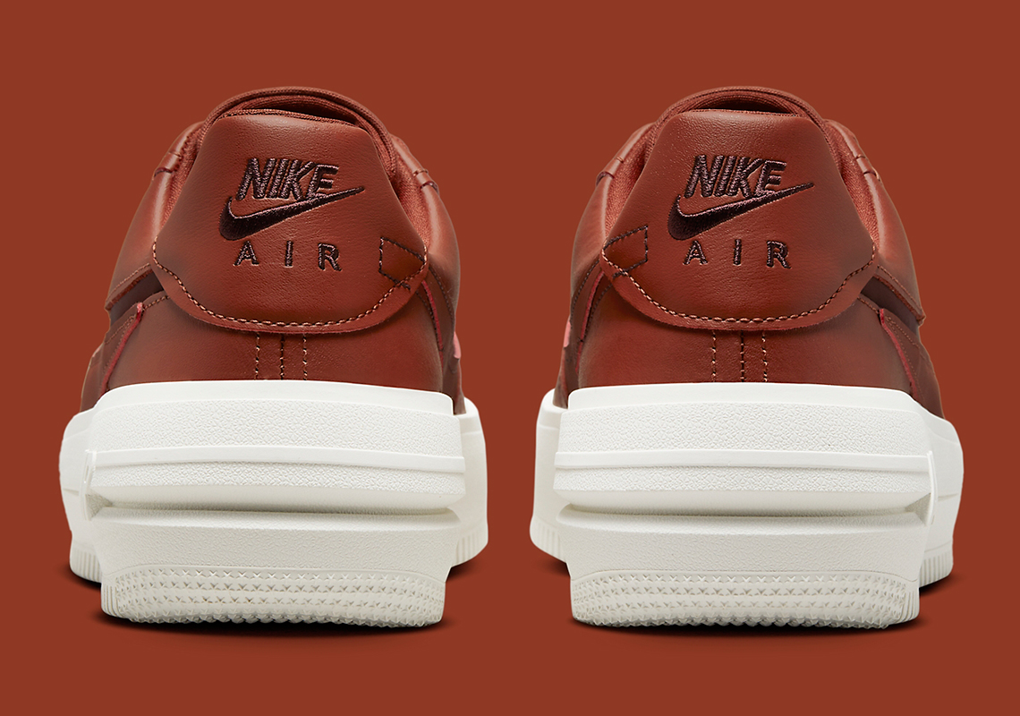 Nike Air Force 1 PLATFORM được phủ lên bởi gam màu Mars Stone - 5