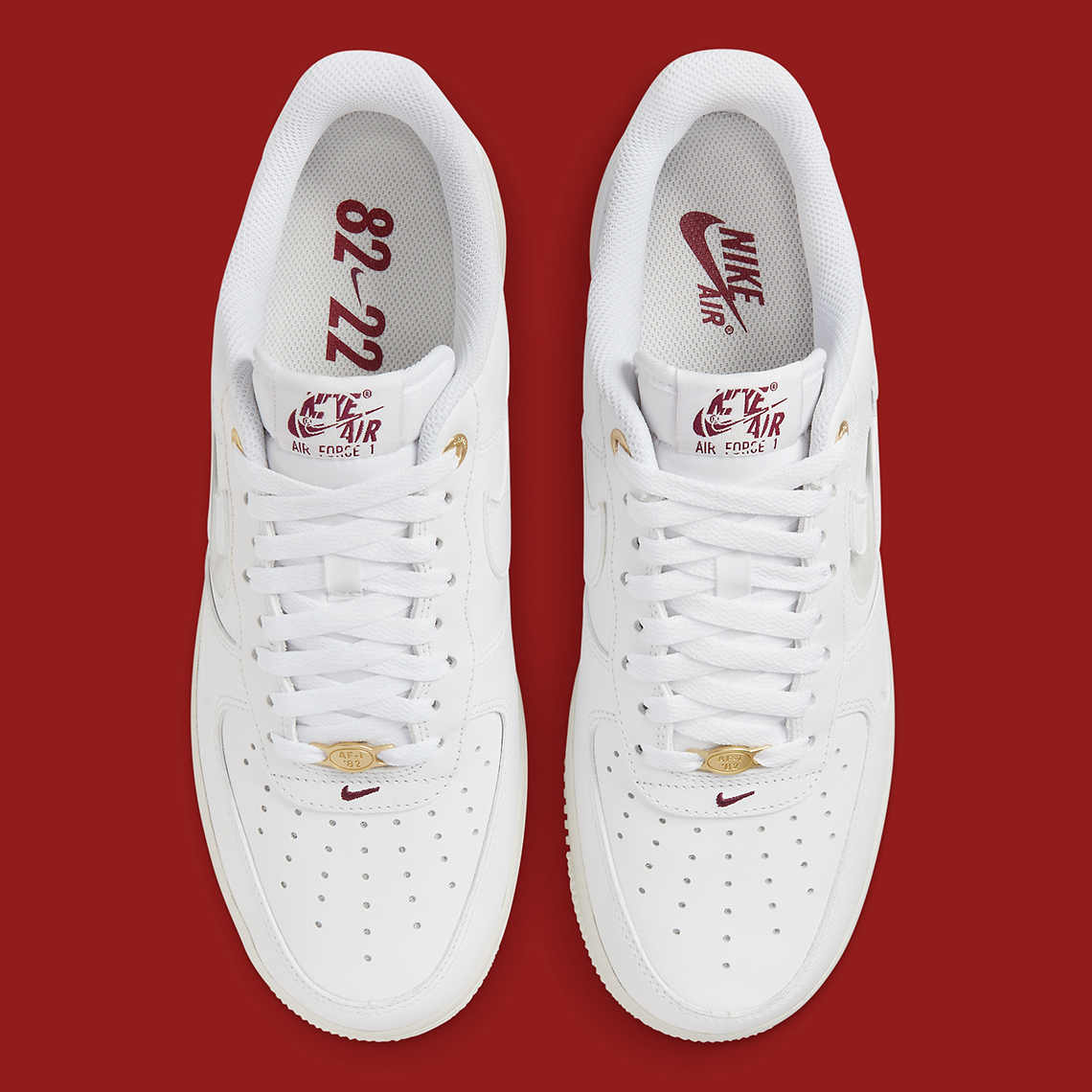 Nike Air Force 1 Premium White kỷ niệm 40 năm - 4
