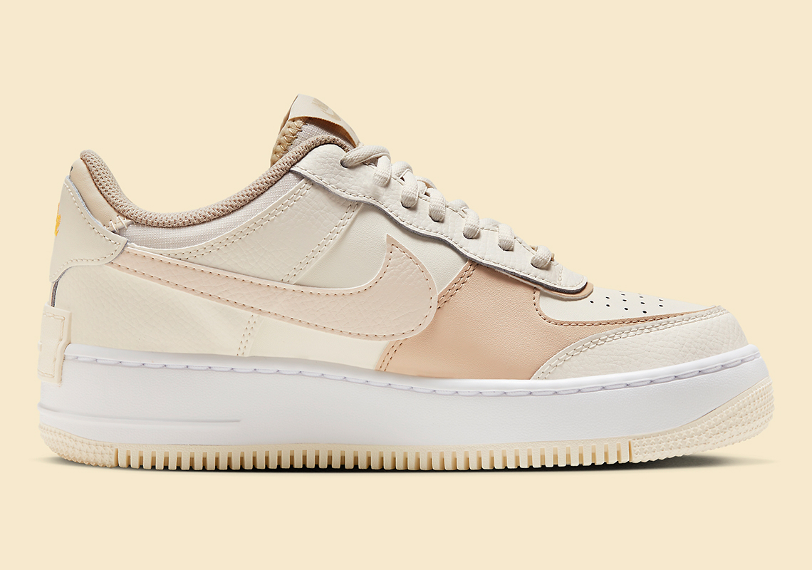 Nike Air Force 1 Shadow 'Light Tan': Phối màu tươi sáng đầy cuốn hút - 3