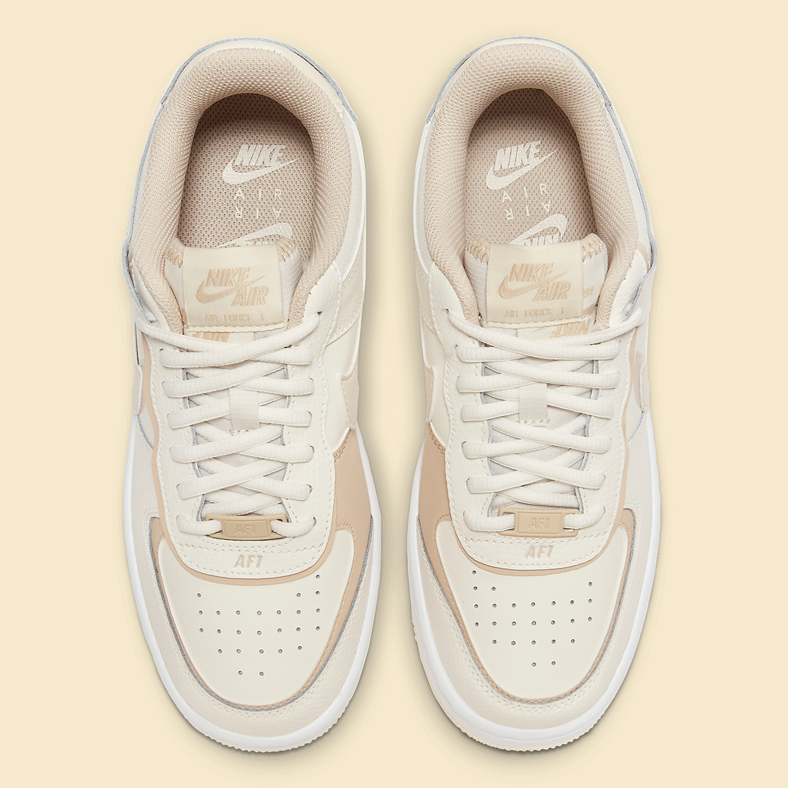 Nike Air Force 1 Shadow 'Light Tan': Phối màu tươi sáng đầy cuốn hút - 6