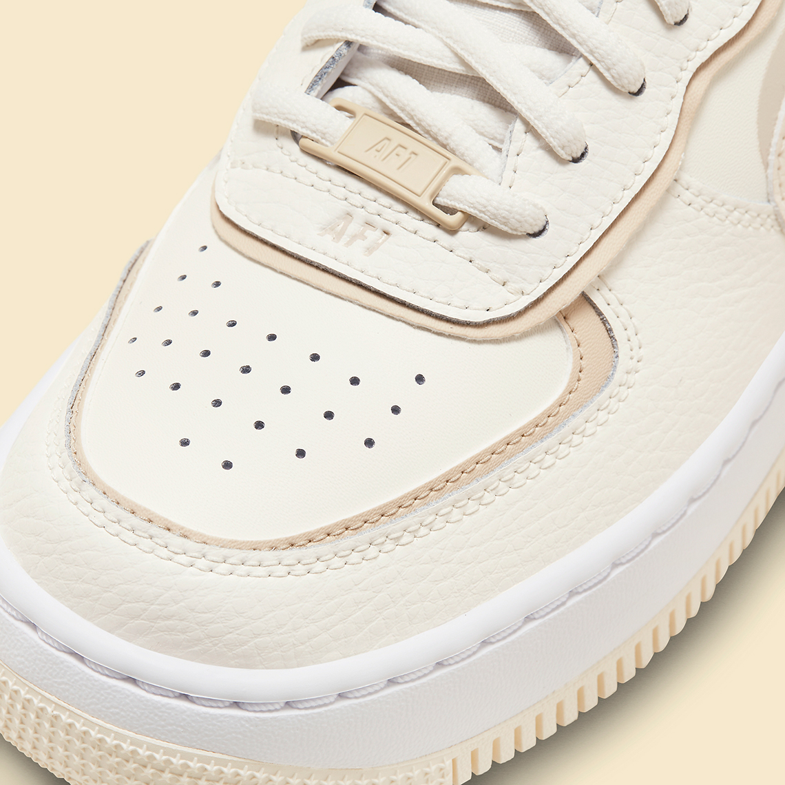Nike Air Force 1 Shadow 'Light Tan': Phối màu tươi sáng đầy cuốn hút - 7