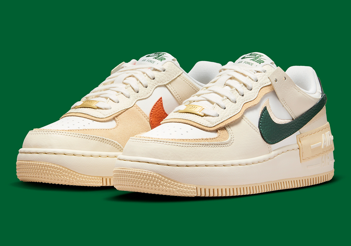 Nike Air Force 1 Shadow: Phiên bản 'Vintage Green' mang phong cách cổ điển - 1