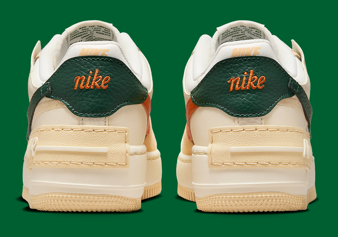 Nike Air Force 1 Shadow: Phiên bản 'Vintage Green' mang phong cách cổ điển - 4