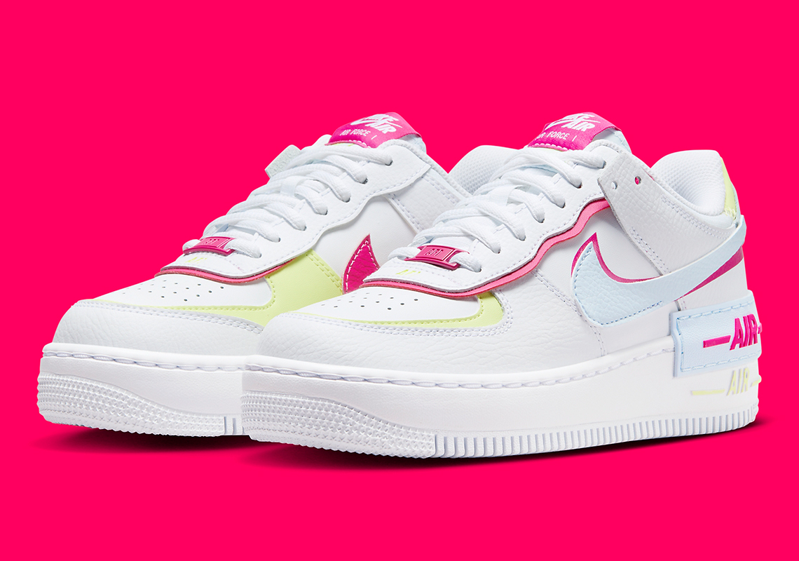 Nike Air Force 1 Shadow Pink/Yellow: Bản Phối Màu Nổi Bật Cho Mùa Hè! - 1