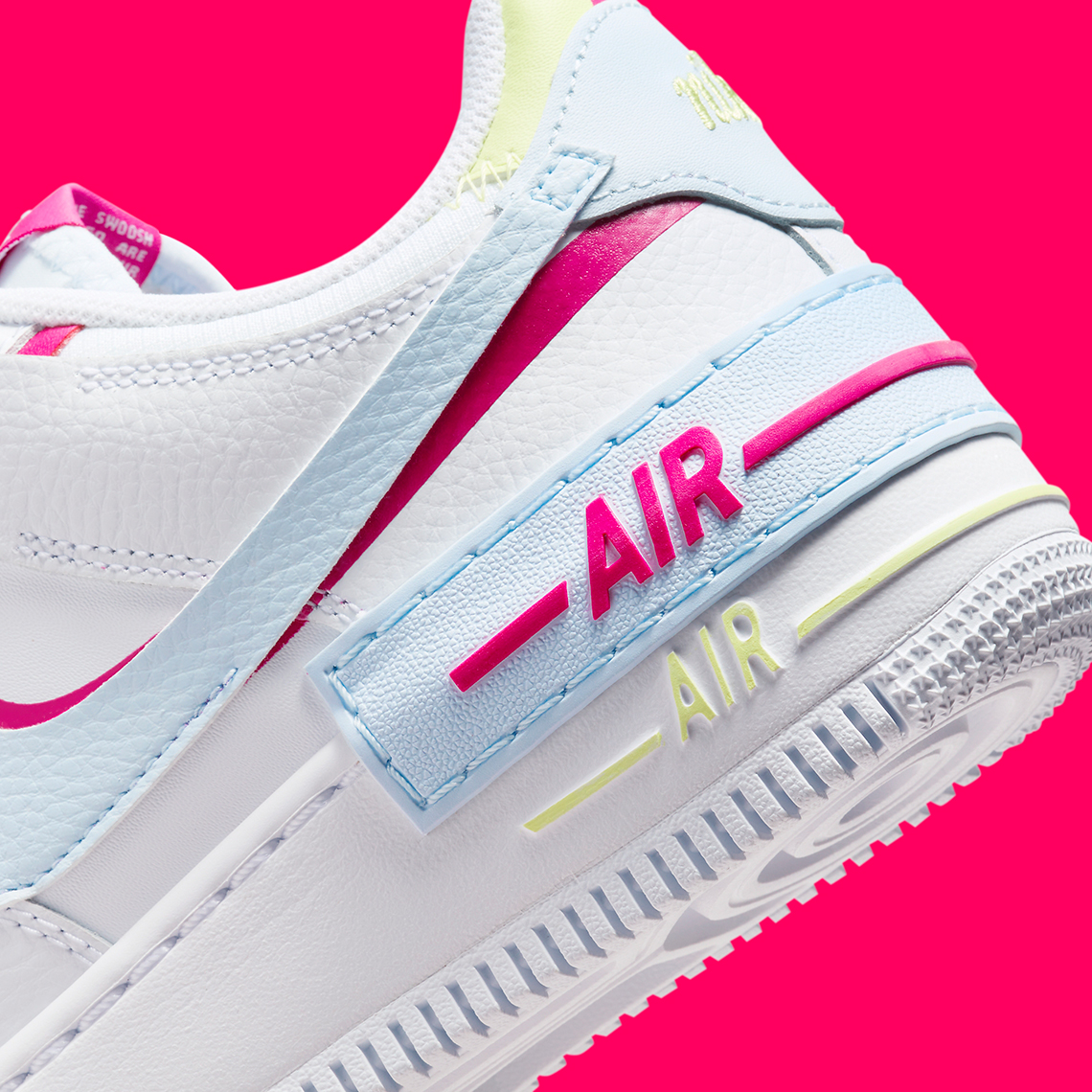 Nike Air Force 1 Shadow Pink/Yellow: Bản Phối Màu Nổi Bật Cho Mùa Hè! - 14