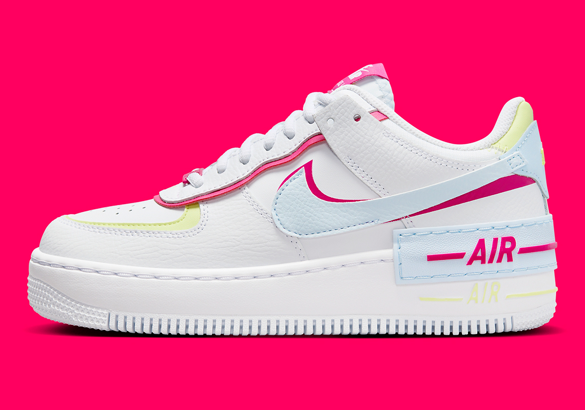 Nike Air Force 1 Shadow Pink/Yellow: Bản Phối Màu Nổi Bật Cho Mùa Hè! - 2
