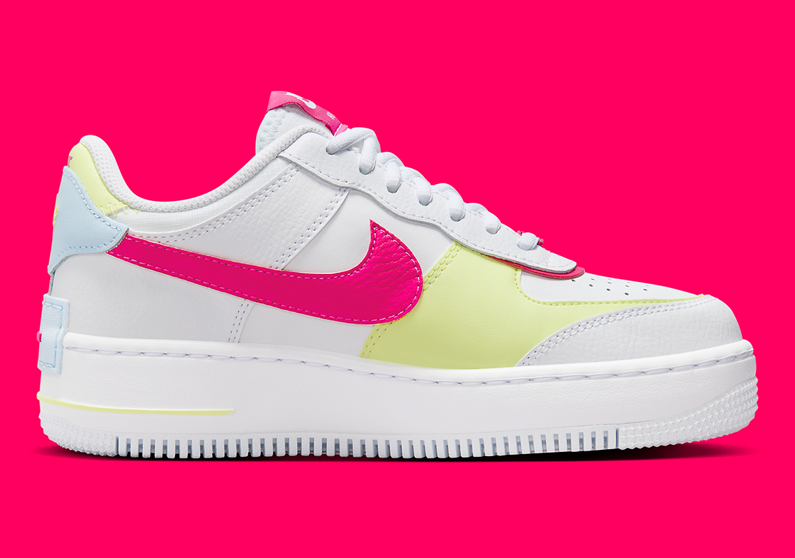 Nike Air Force 1 Shadow Pink/Yellow: Bản Phối Màu Nổi Bật Cho Mùa Hè! - 3