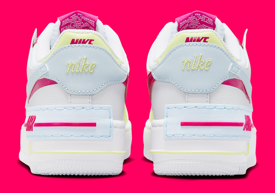 Nike Air Force 1 Shadow Pink/Yellow: Bản Phối Màu Nổi Bật Cho Mùa Hè! - 4