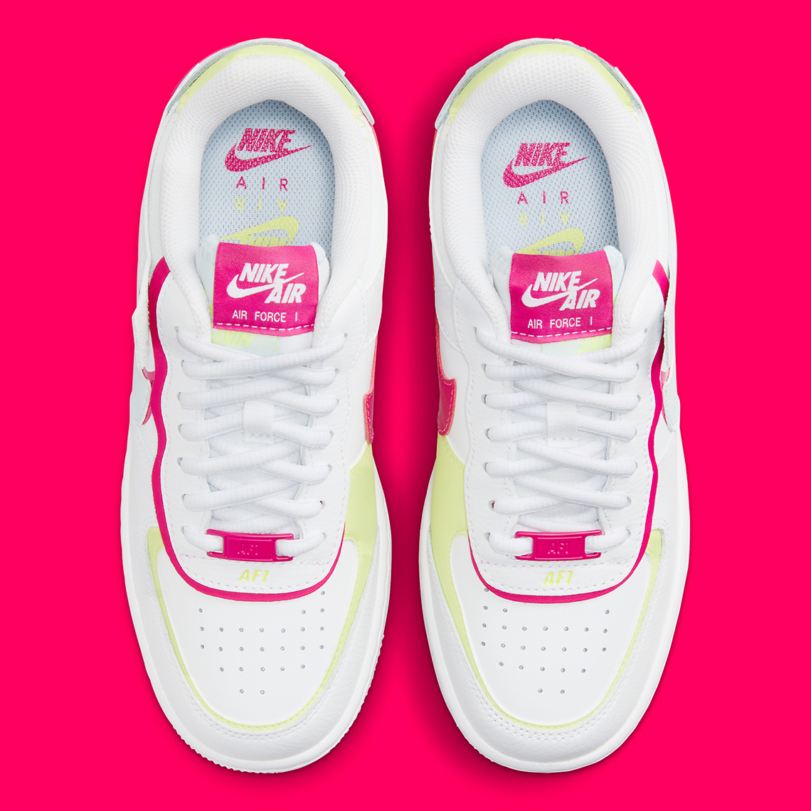 Nike Air Force 1 Shadow Pink/Yellow: Bản Phối Màu Nổi Bật Cho Mùa Hè! - 6