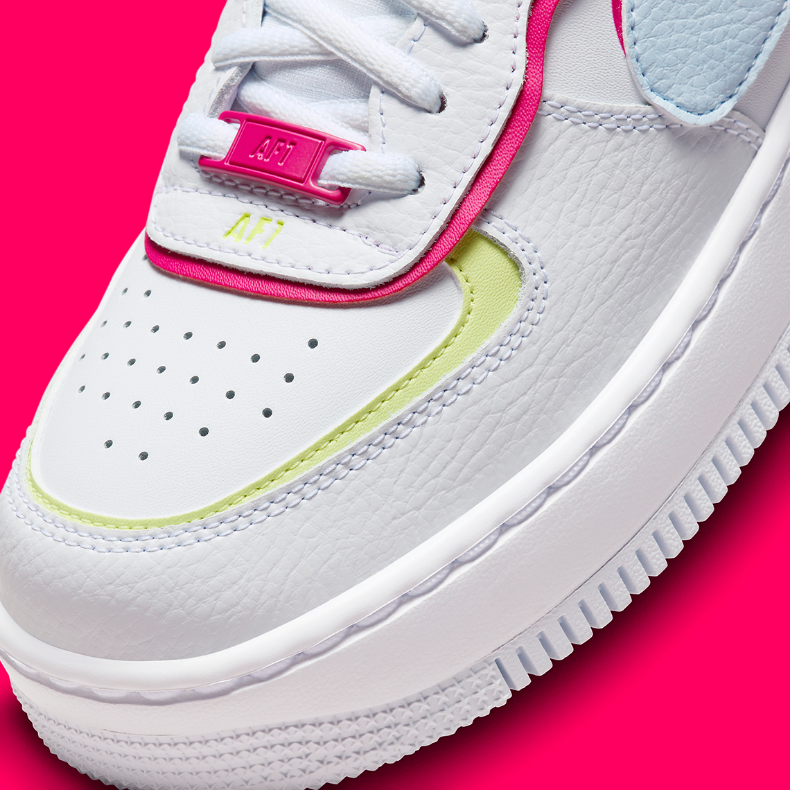 Nike Air Force 1 Shadow Pink/Yellow: Bản Phối Màu Nổi Bật Cho Mùa Hè! - 8