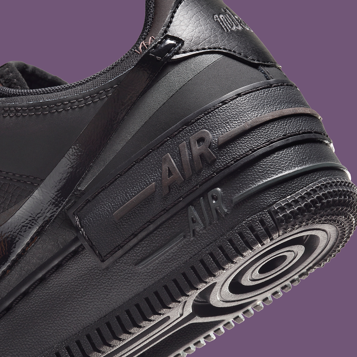 Nike Air Force 1 Shadow Triple Black - Phiên bản mới với sự kết hợp táo bạo và đẳng cấp. - 8