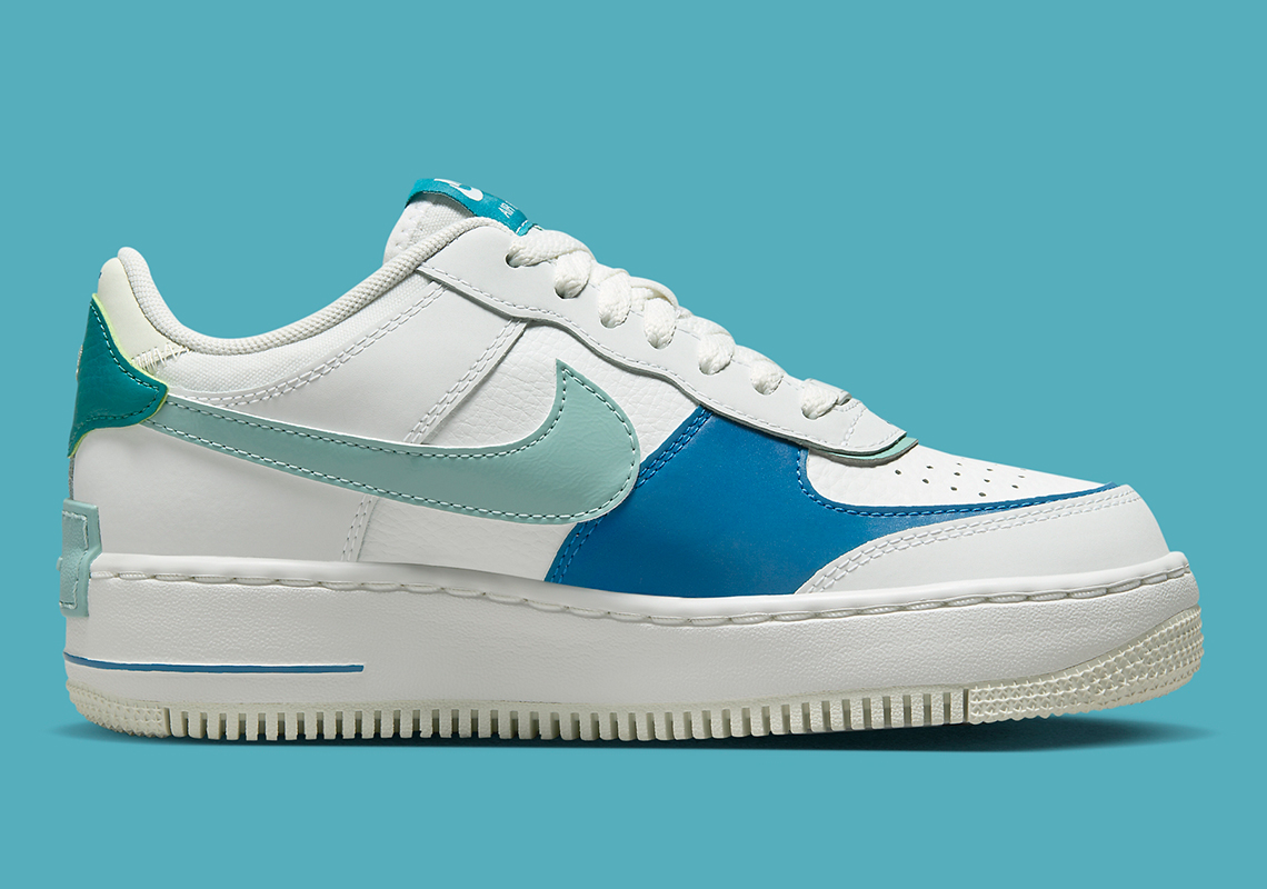 Nike Air Force 1 Shadow White/Blue Whisper: Sự kết hợp thời trang dành cho phụ nữ cho mùa hè - 4
