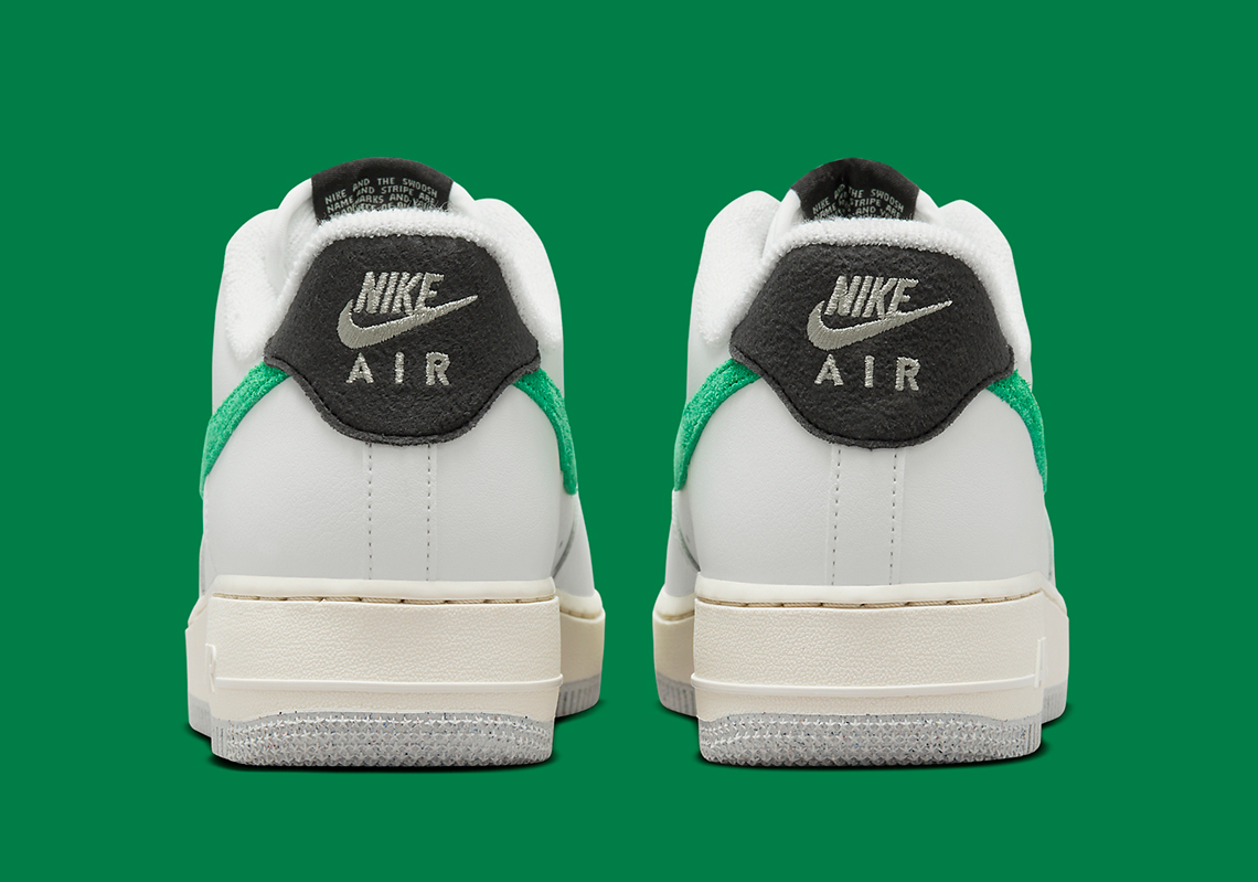Nike Air Force 1 trắng sang trọng với điểm nhấn logo màuMalachite - 5