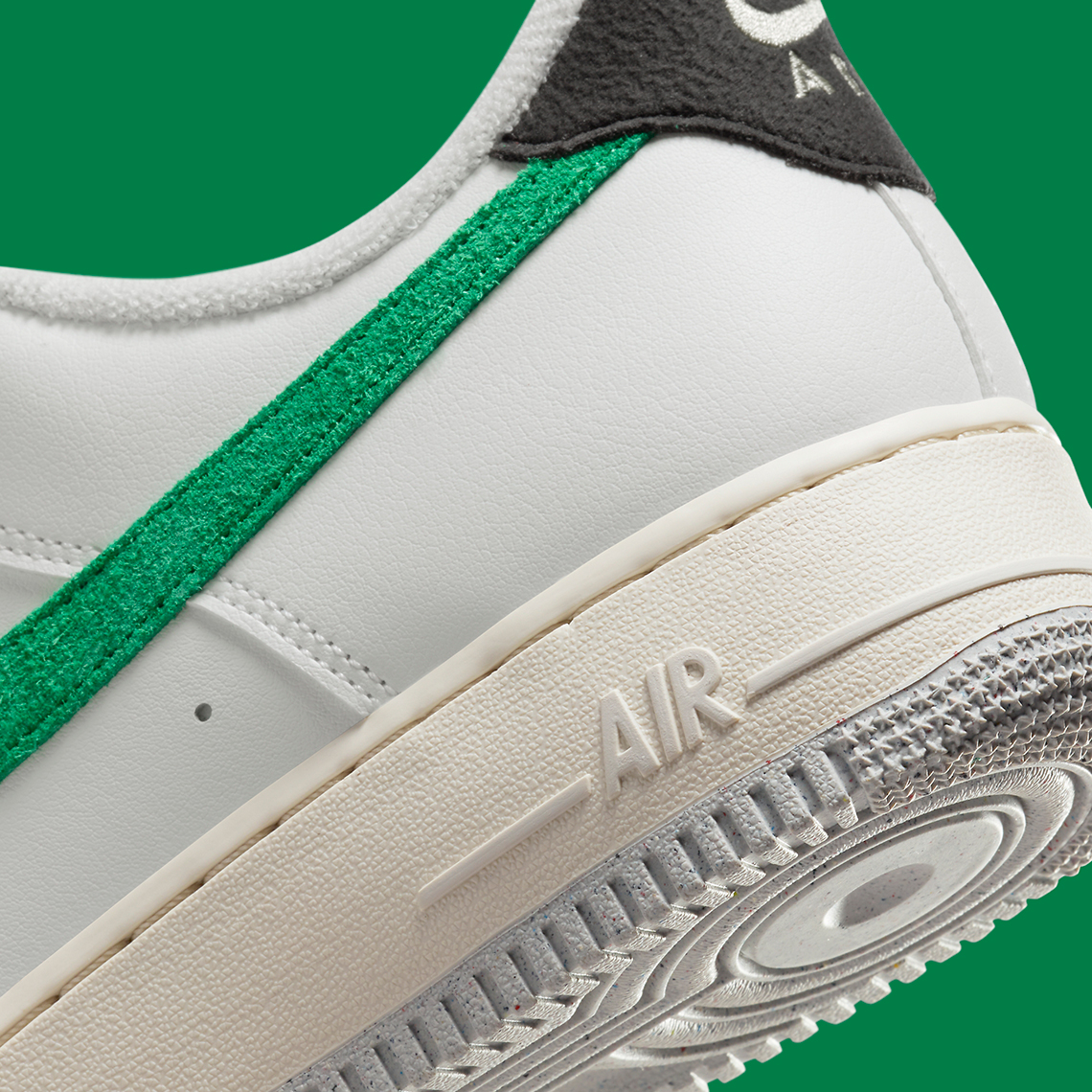 Nike Air Force 1 trắng sang trọng với điểm nhấn logo màuMalachite - 8