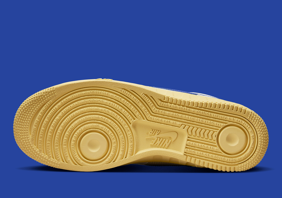 Nike Air Force 1 Utility  xuất hiện với bề mặt màutrắng và xanh - 6