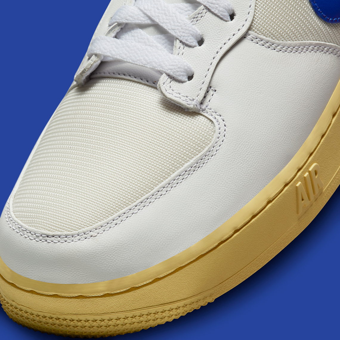 Nike Air Force 1 Utility  xuất hiện với bề mặt màutrắng và xanh - 7