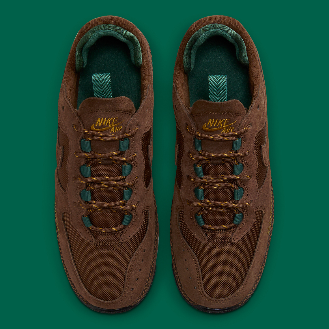 Nike Air Force 1 Wild Brown/Teal: Phiên Bản Mới Hấp Dẫn Cho Điều Hành Ngoại Ô! - 11