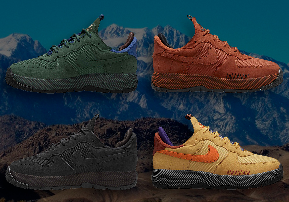 Nike Air Force 1 Wild - phiên bản mới dành cho phái nữ lấy cảm hứng từ đường đi bộ - 1