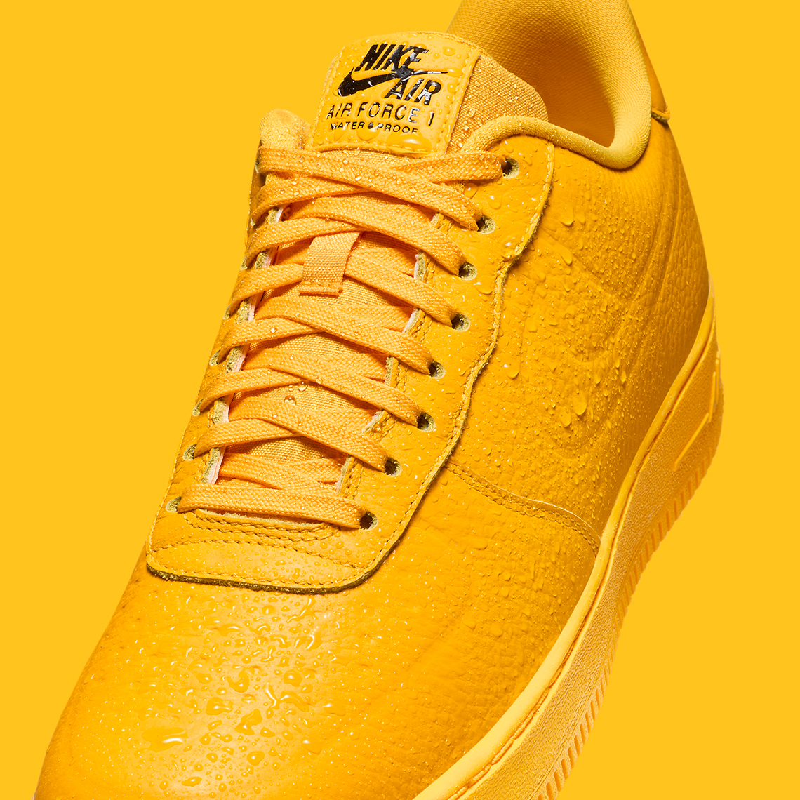 Nike Air Force Waterproof University Gold: Phiên Bản Chống Nước Cực Độc Đáo! - 8