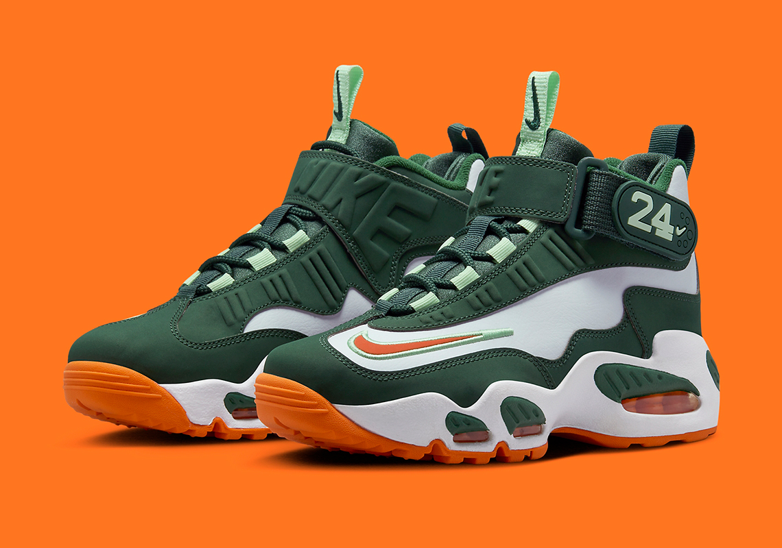 Nike Air Griffey Max 1 'Miami Hurricanes': Sắc Xanh Rực Rỡ Cho Người Hâm Mộ - 1