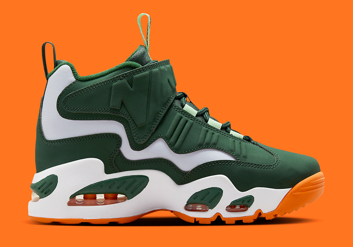 Nike Air Griffey Max 1 'Miami Hurricanes': Sắc Xanh Rực Rỡ Cho Người Hâm Mộ - 3