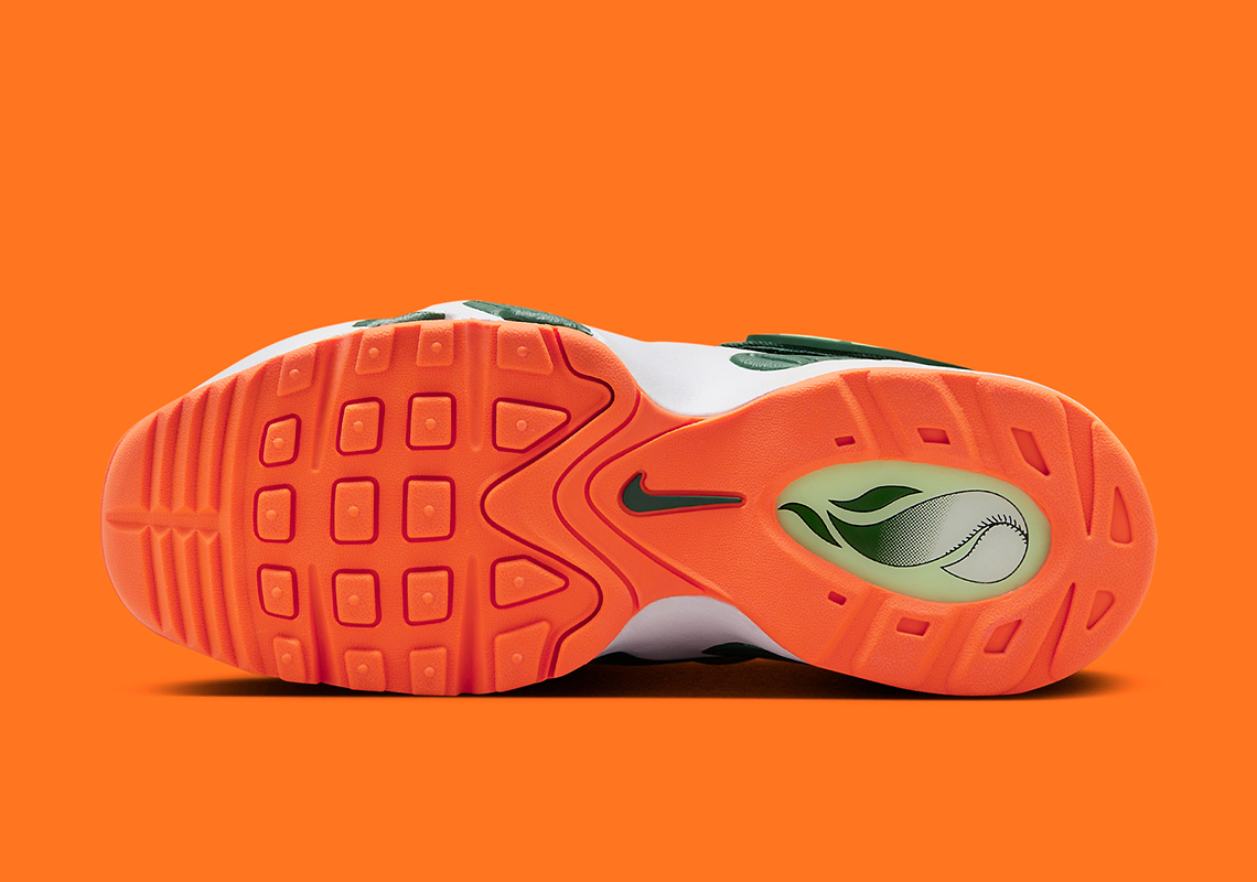 Nike Air Griffey Max 1 'Miami Hurricanes': Sắc Xanh Rực Rỡ Cho Người Hâm Mộ - 6