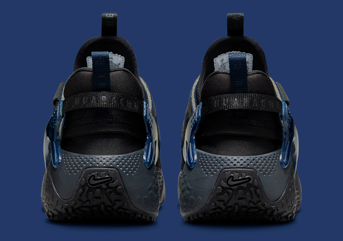 Nike Air Huarache Craft: Bản Đen Lịch Lãm với Chút Sáng Tạo - 4