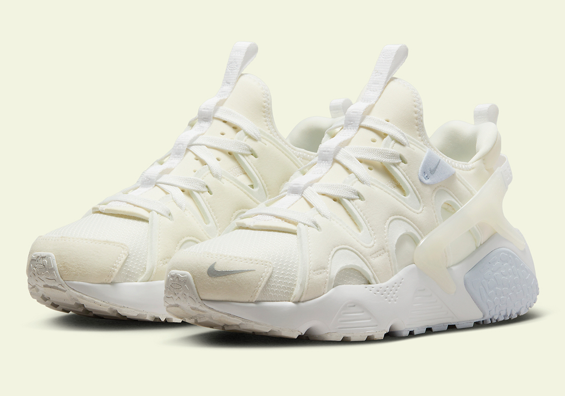 Nike Air Huarache Craft Coconut Milk - Giày thể thao màu trắng kem mới của Nike cho mùa xuân - 3